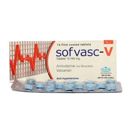 SOFVASC-V 5/160MG TAB