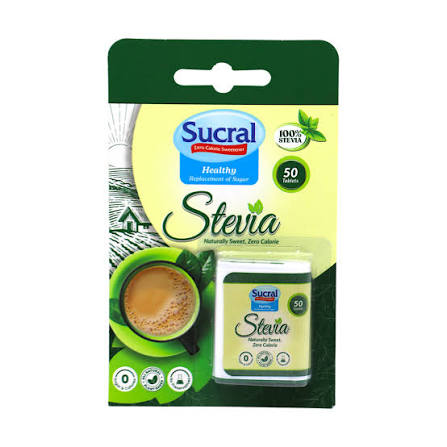 SUCRAL STEVIA  TAB 100S
