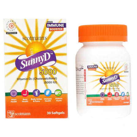 SUNNY D 5000IU CAP 30S