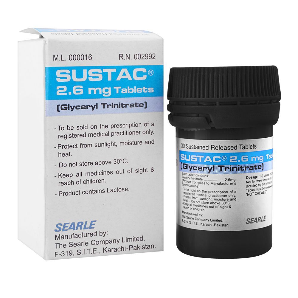 SUSTAC 2.6MG TAB