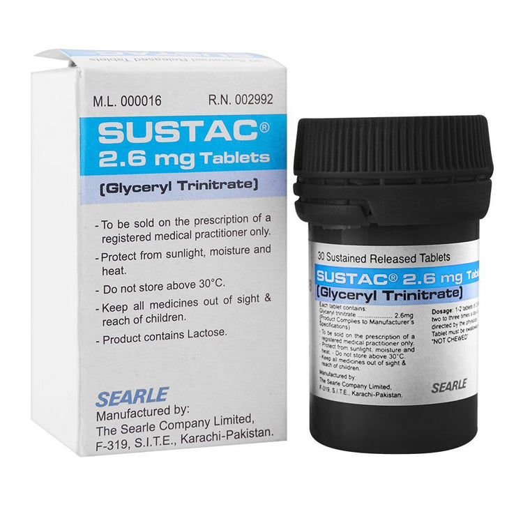 SUSTAC 2.6MG TAB
