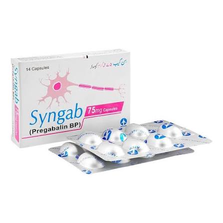 SYNGAB 75MG CAP