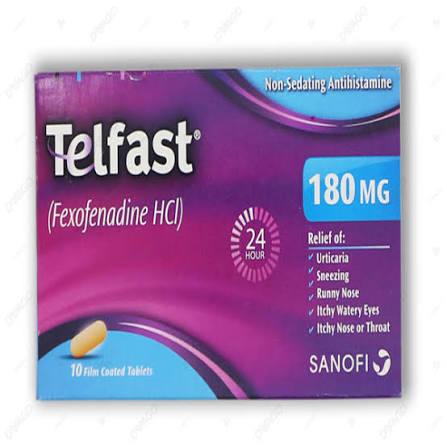 TELFAST 180MG TAB