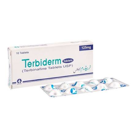 TERBIDERM 125MG TAB