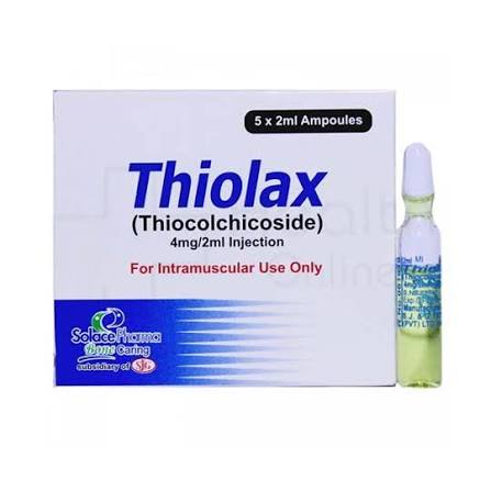 THIOLAX 4MG INJ 2ML