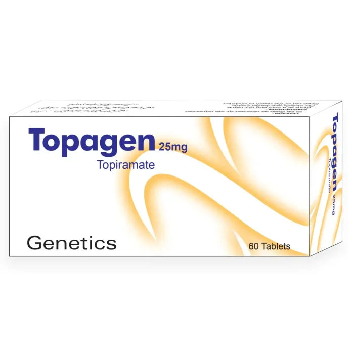 TOPAGEN 25MG TAB