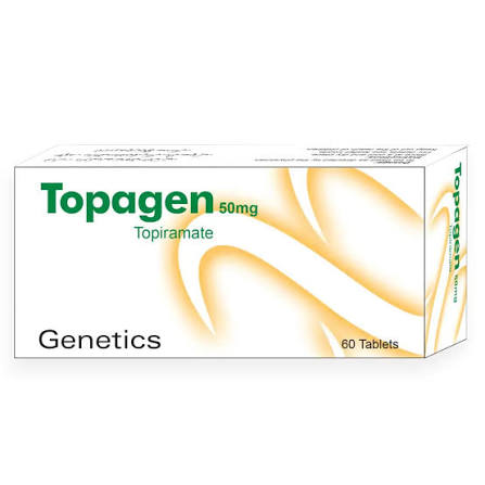 TOPAGEN 50MG CAP
