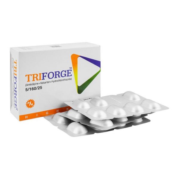 TRIFORGE 5/160/25MG TAB