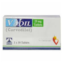 VADIL 25MG TAB