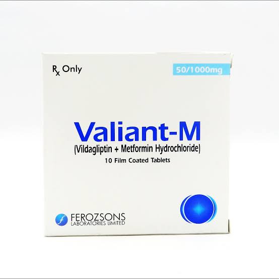 VALIANT M 50/1000MG TAB