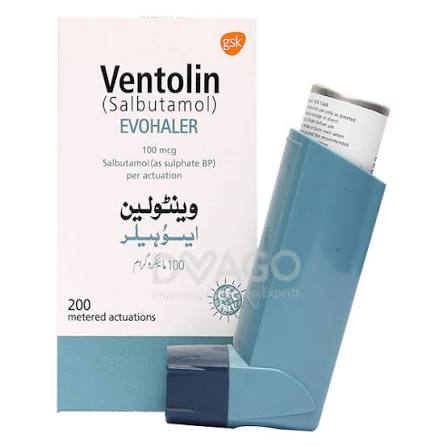 VENTOLIN EVOHALER 100MCG