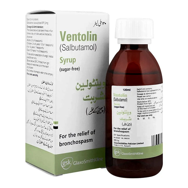 VENTOLIN SYP 120ML