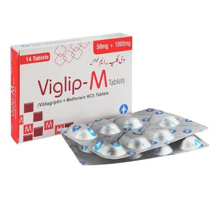 VIGLIP M 50/1000MG TAB