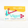 VILGET M 50/850 MG TAB 28S