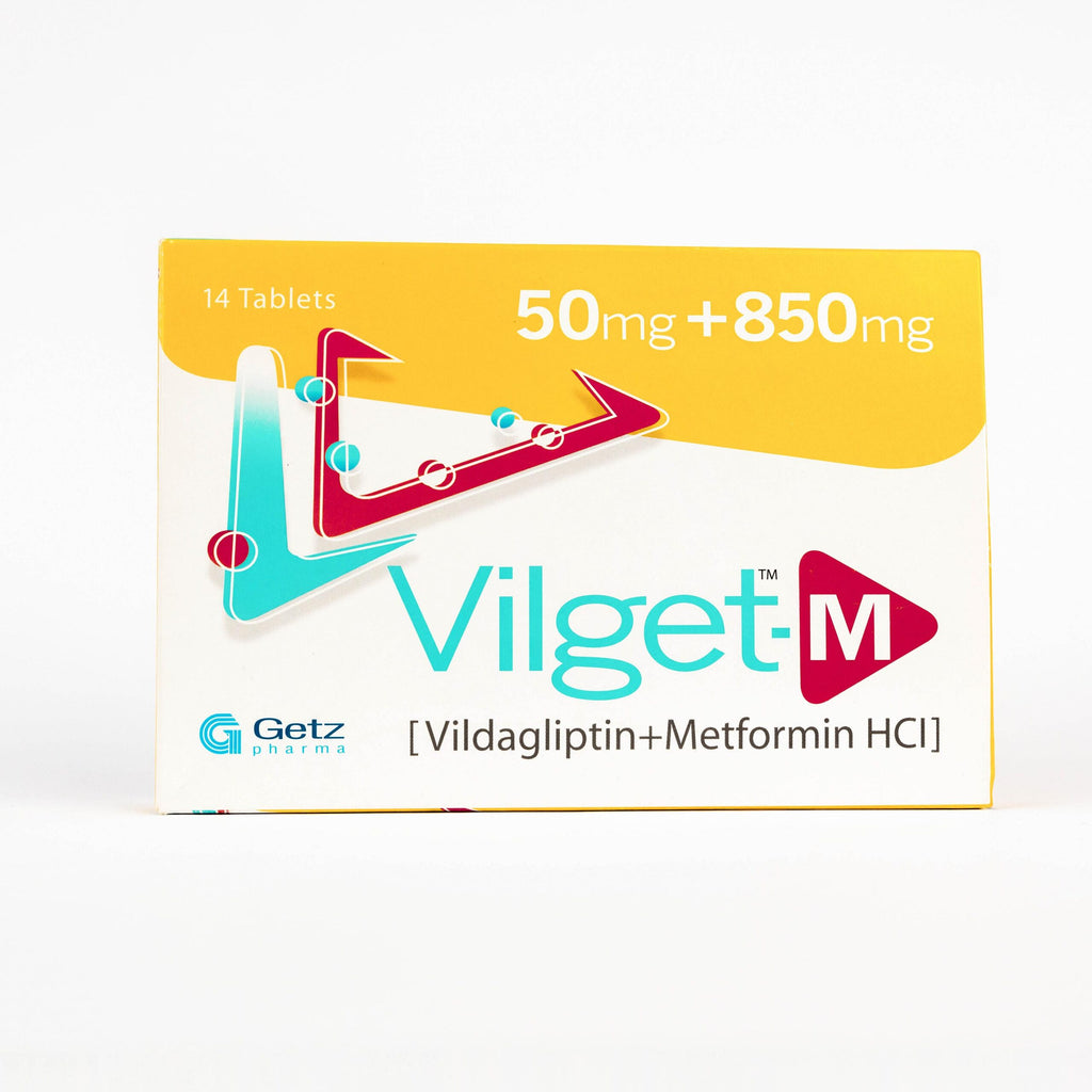 VILGET M 50/850 MG TAB 28S