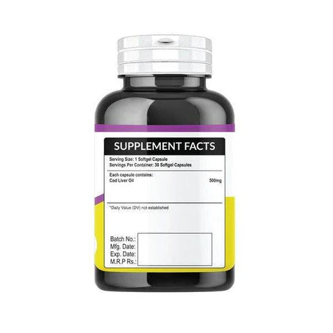 VITA COD 500MG CAP 30S (NEUTRO)