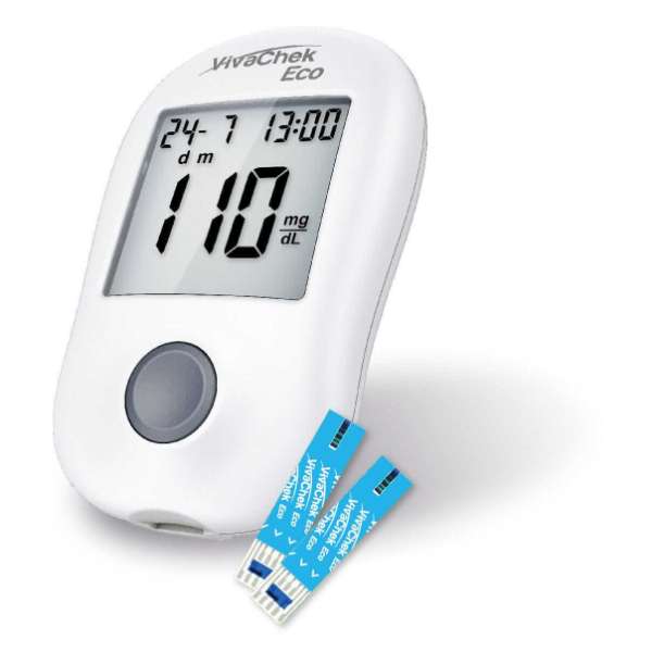 VIVA CHECK GLUCO  ECO METER  / (10 TEST)