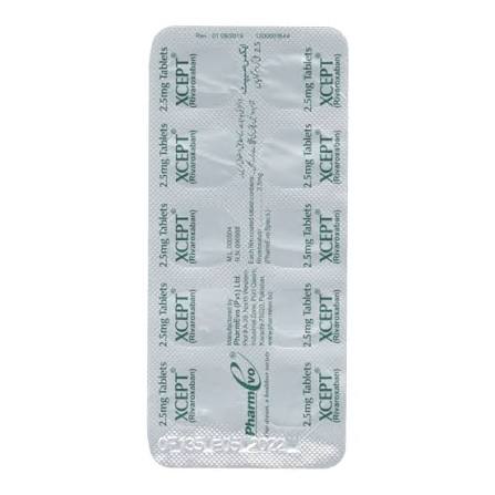 XCEPT 2.5MG TAB