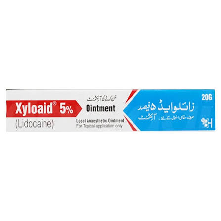 XYLOAID 5% OINT 20GM