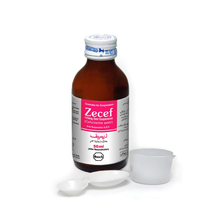 ZECEF 125MG SYP