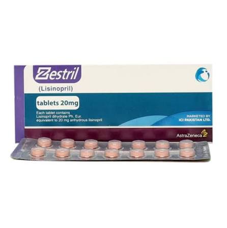 ZESTRIL 20MG TAB