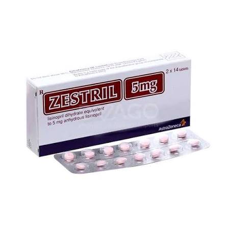 ZESTRIL TAB 5MG 28S