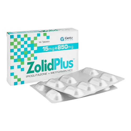 ZOLID PLUS 15/850MG TAB