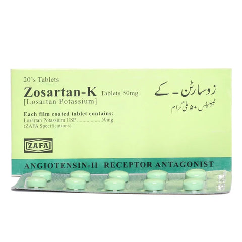 ZOSARTAN K TAB