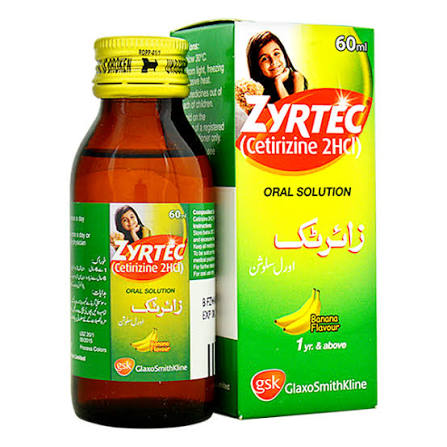 ZYRTEC 60ML SYP