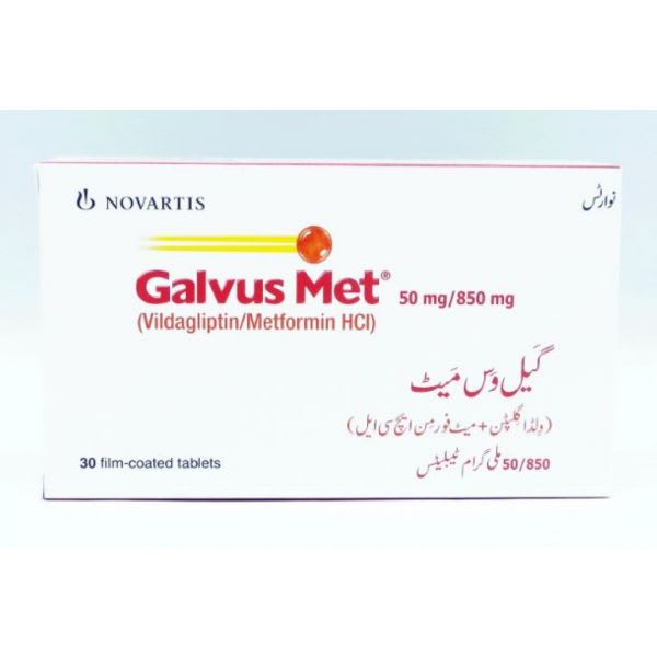 GALVUS MET 50/850MG TAB